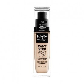 Стойкая тональная основа для лица NYX Professional Makeup Can&39t Stop Won&39t Stop Full Coverage Foundation, 7.5 Soft Beige, 30