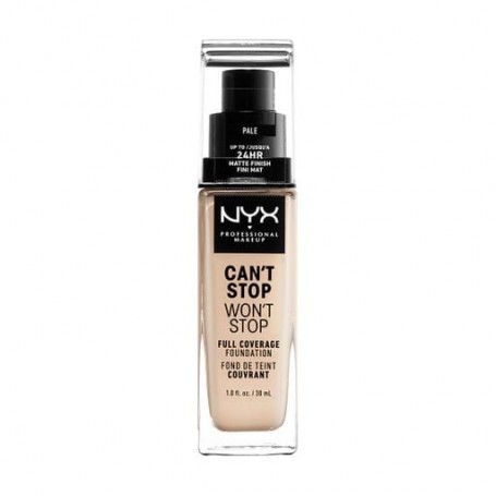 Стойкая тональная основа для лица NYX Professional Makeup Can&39t Stop Won&39t Stop Full Coverage Foundation, 7.5 Soft Beige, 30