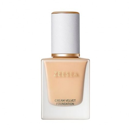 Тональная основа для лица Zeesea Cream Velvet Foundation 01 Ivory Tint, 20 мл