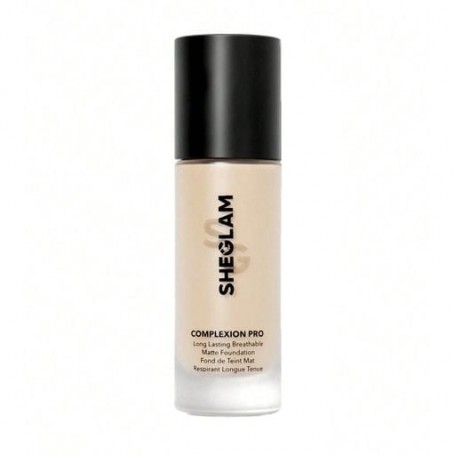 Матовая тональная основа для лица Sheglam Complexion Pro Long Lasting Breathable Matte Foundation, Porcelain, 30 мл