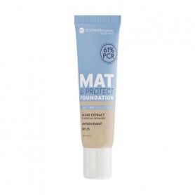 Тональная основа для лица Bell HypoAllergenic Mat &amp Protect Foundation, SPF 25, 01 Vanilla, 30 г