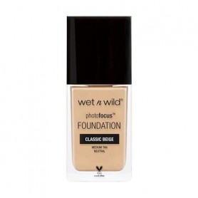 Тональная основа для лица Wet n Wild Photo Focus Foundation, Classic Beige, 30 мл