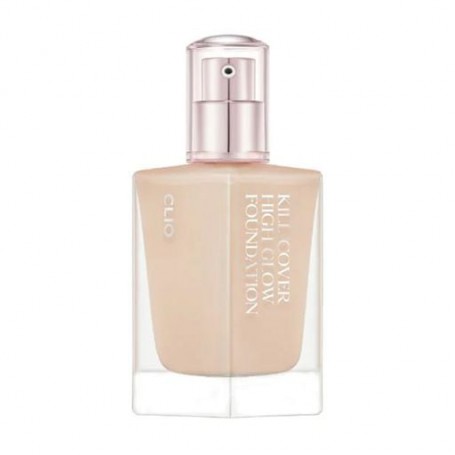 Тональна основа для лица Clio Kill Cover High Glow Foundation, SPF 50+, PA+++, 3 Linen, 38 г