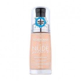 Тональная основа для лица Deborah 24Ore Nude Perfect Foundation SPF 20, 03 Sand, 30 мл