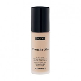 Водостойкая тональная основа для лица Pupa Waterproof Wonder Me Fluid Foundation, 035 Medium Sand, 30 мл