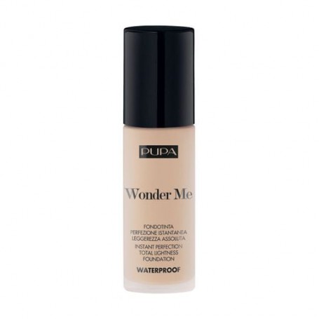 Водостойкая тональная основа для лица Pupa Waterproof Wonder Me Fluid Foundation, 035 Medium Sand, 30 мл