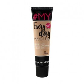 Тональный корректирующий флюид для лица Bell My Everyday Make-Up 01 Ivory, 30 г