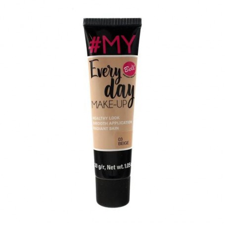 Тональный корректирующий флюид для лица Bell My Everyday Make-Up 01 Ivory, 30 г