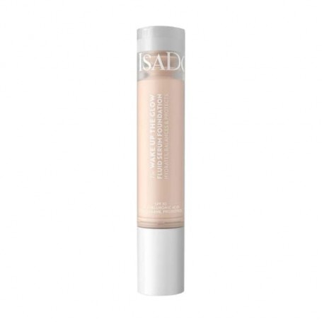 Основа-флюид для лица IsaDora Wake Up The Glow Fluid Serum Foundation, SPF 30, 1N, 30 мл