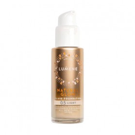 Тонировочный флюид дя лица Lumene Natural Glow Fluid Foundation SPF 20, 4 Tan, 30 мл