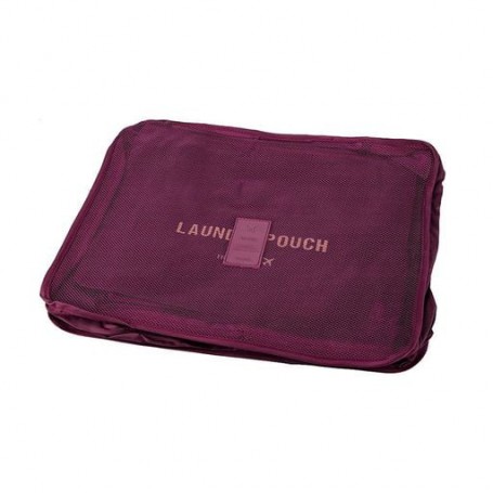 Набор дорожных органайзеров Cosmo Shop Travel Organizer Bag Set, Red Wine, 7 шт (CS0007)