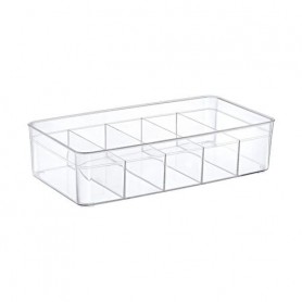 Органайзер Emhouse Midi на 5 секций, прозрачный, 30*16*7.5 см (EP-638)