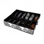 Органайзер для обуви Idea Home Anthracite Flowers 12 секций, 74. 5*60*15 см (NP-106-D ткан. 12ком. д/взуття Anthracite Flowers)
