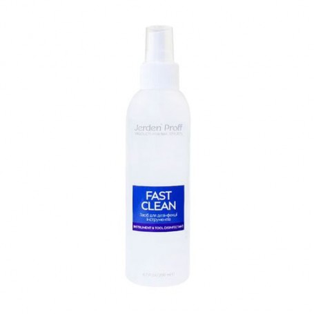 Средство для дезинфекции инструментов Jerden Proff Fast Clean, 200 мл
