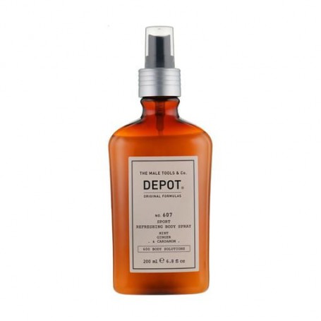 Освежающий спрей для тела Depot 607 Sport Refreshing Body Spray Mint Ginger &amp Cardamon, 200 мл
