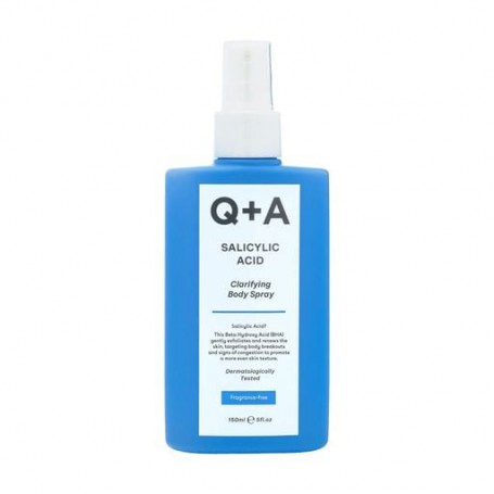 Спрей для тела Q+A Salicylic Acid Clarifying Body Spray с салициловой кислотой, 150 мл
