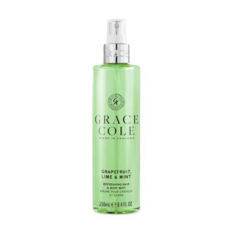 Мист для тела и волос Grace Cole Hair &amp Body Mist Grapefruit, Lime &amp Mint, 250 мл