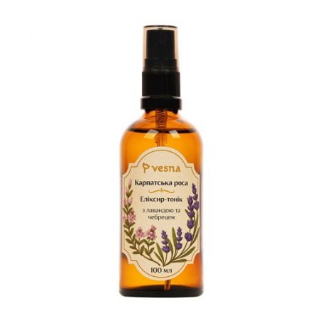 Эликсир-тоник для тела Vesna с лавандой и тимьяном, 100 мл