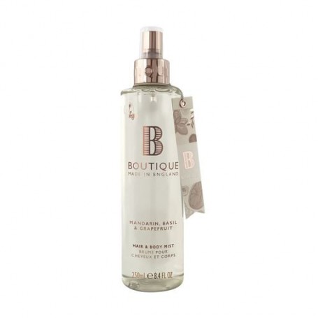 Мист для тела и волос Grace Cole Hair &amp Body Mist Boutique Mandarin, Basil &amp Grapefruit, 250 мл