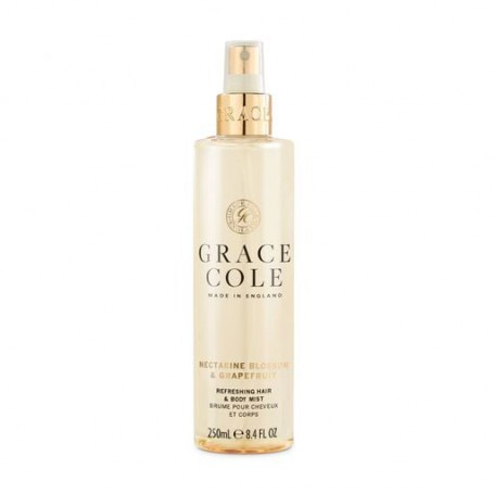 Мист для тела и волос Grace Cole Hair &amp Body Mist Nectarine Blossom &amp Grapefruit, 250 мл