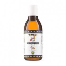 Масло для тела L&39Amande Marseille Unscented Sweet Almond Oil с витамином E, 250 мл