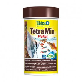 Корм для аквариумных тропических рыб Tetra Min Flakes в хлопьях, 12 г