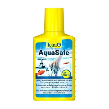 Кондиционер Tetra Aqua Safe для подготовки воды в аквариуме, 50 мл