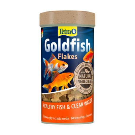 Корм для золотых рыбок Tetra Goldfish Flakes в хлопьях, 250 мл