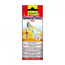 Лекарство против бактерий и паразитов у рыб Tetra General Tonic Plus, 20 мл