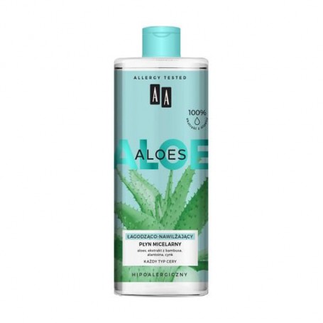 Мицеллярная вода AA Aloes Увлажнение и успокоение, 400 мл