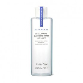 Мицеллярная вода для лица Innisfree Blueberry Rebalancing Cleansing Water с экстрактом черники, 200 мл