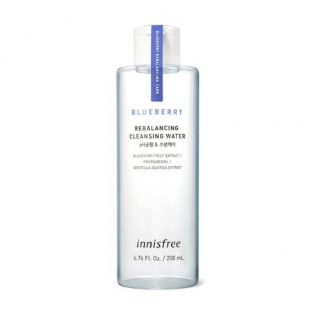 Мицеллярная вода для лица Innisfree Blueberry Rebalancing Cleansing Water с экстрактом черники, 200 мл