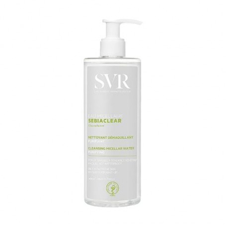Очищающая мицеллярная вода для лица SVR Sebiaclear Purifying Cleansing Water, 400 мл