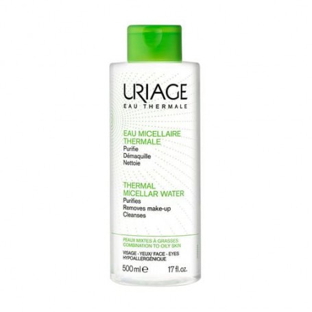 Мицеллярная вода Uriage Thermal Micellar Water для жирной и комбинированной кожи, 100 мл