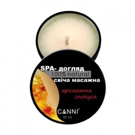 SPA-свеча массажная для маникюра Canni Ароматный соблазн, 30 мл
