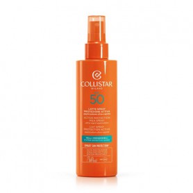 Солнцезащитное молочко-спрей для тела Collistar Sun Care Active Protection Milk Spray Ultra-Rapid Application SPF 50, 200 мл