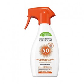 Солнцезащитное молочко для лица и тела Dermolab Sun Milk High Protection, SPF 50, 250 мл