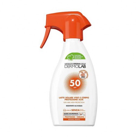 Солнцезащитное молочко для лица и тела Dermolab Sun Milk High Protection, SPF 50, 250 мл