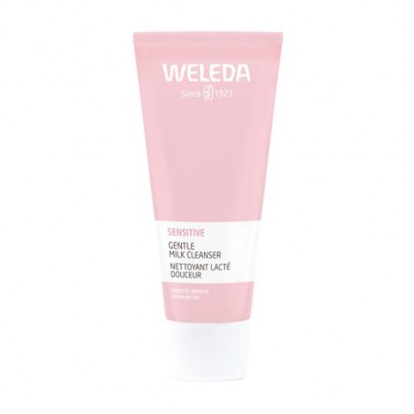 Увлажняющее очищающее молочко Weleda Gentle Milk Cleanser для чувствительной кожи лица, 75 мл
