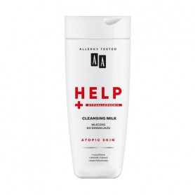 Молочко для снятия макияжа AA Help Cleansing Milk для атопичной кожи лица, 200 мл