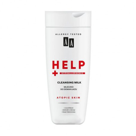 Молочко для снятия макияжа AA Help Cleansing Milk для атопичной кожи лица, 200 мл