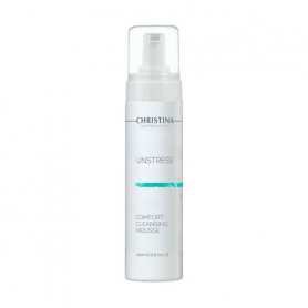 Очищающий мусс для лица Christina Unstress Comfort Cleansing Mousse, 200 мл