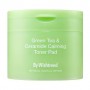 Успокаивающие тонер-пады для лица By Wishtrend Green Tea &amp Ceramide Calming Toner Pad, 190 мл, 70 шт