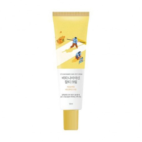 Осветляющий крем для лица Round Lab Vita Niacinamide Dark Spot Cream с витамином C и ниацинамидом, 50 мл