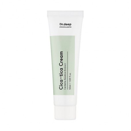 Регенерирующий увлажняющий и осветляющий крем для лица Dr.Deep Cica-tica Cream для чувствительной кожи, 50 мл