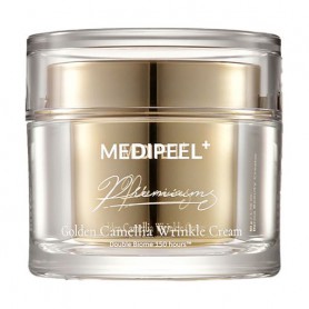 Антивозрастной крем для лица Medi-Peel Premium Golden Camellia Wrinkle Cream с экстрактом золота и камелии, 50 мл