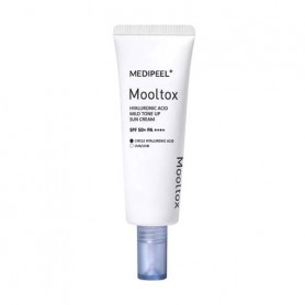 Тонизирующий солнцезащитный крем для лица Medi-Peel Mooltox Hyaluronic Acid Mild Tone Up Sun Cream, SPF 50+ PA ++++, 50мл