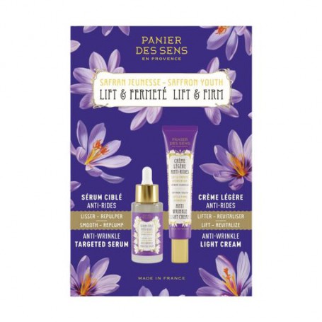 Набор для лица Panier des Sens Saffron Youth Lift &amp Firm (крем, 40 мл + сыворотка, 30 мл)
