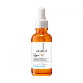 Сыворотка-антиоксидант против морщин для обновления кожи лица La Roche-Posay Pure Vitamin C12 Serum, 30 мл