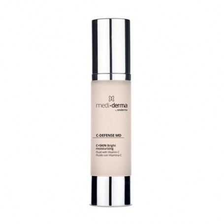 Восстанавливающий увлажняющий флюид для лица Mediderma C-Defense MD C+Skin Bright Moistrusing Fluid с витамином С, 50 мл